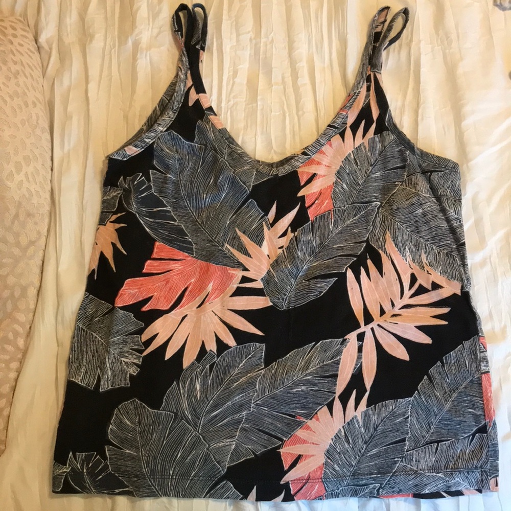 Vans floral tank top